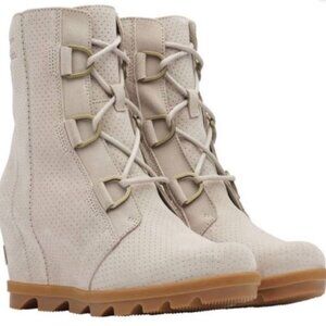 Sorel Joan of Arctic Wedge Bootie in Arctic